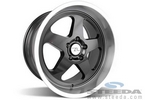 Wheel - 18x10 Black with Mirror Lip